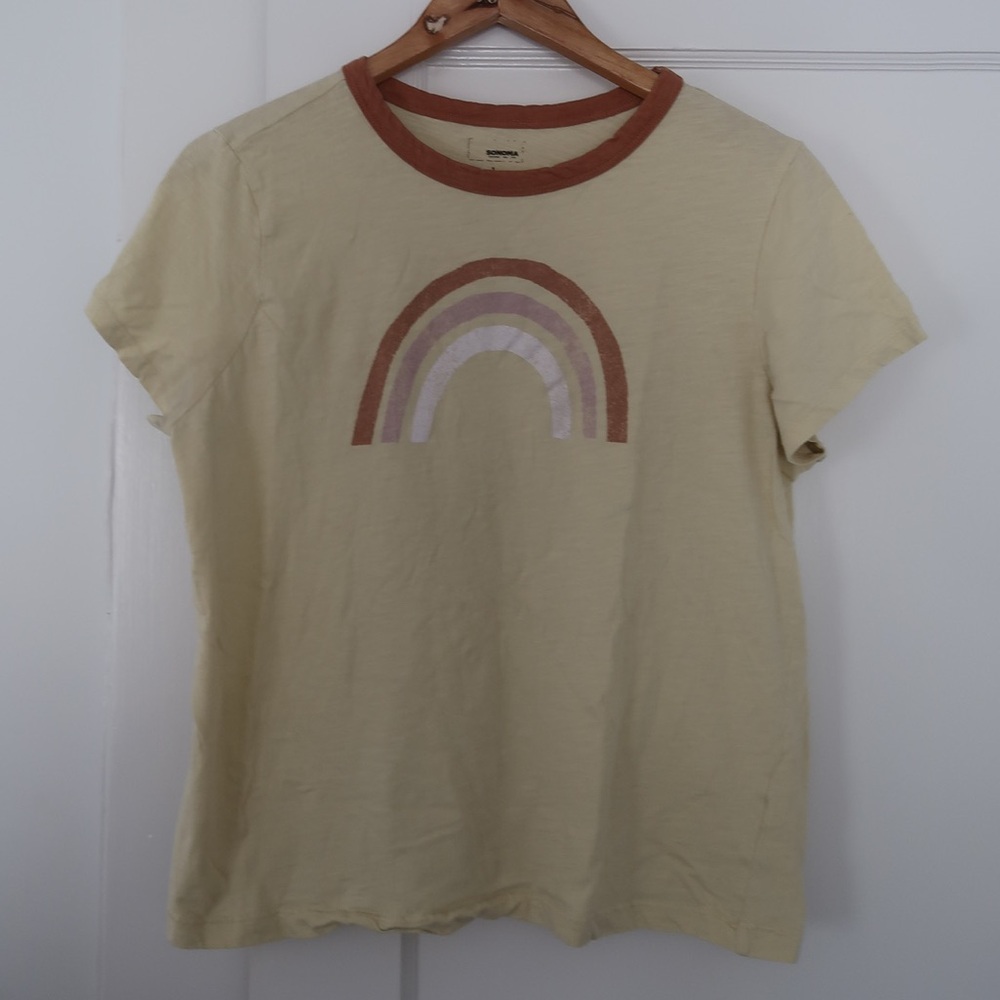 Sonoma Yellow Baseball Tee